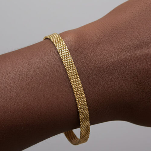 Mesh Gold Bracelet