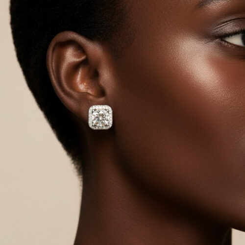 Nova Moissanite Earring