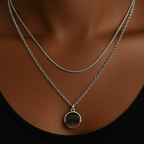 Nova Twin Chain Necklace Set