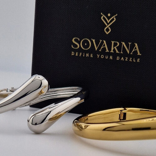 Sleek Gold Cuff Bracelet