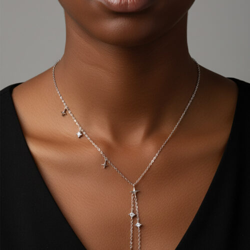 Star Drop Necklace